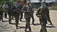 Kelompok militan al-Shabab di Somalia (AFP/Mohamed Abdiwahab)
