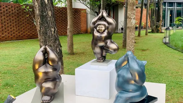 Serunya Kongkow Sambil Nikmati Ragam Karya Seni di Art Jakarta Gardens 2023