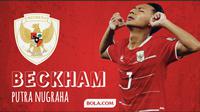 Beckham Putra Nugraha, Timnas Indonesia. (Bola.com/Wiwig Prayugi)