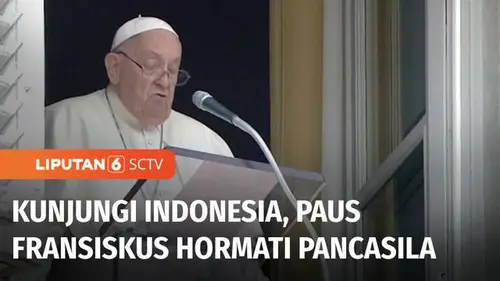 VIDEO: Dubes Indonesia untuk Vatikan Sebut Paus Fransiskus Menghormati Pancasila