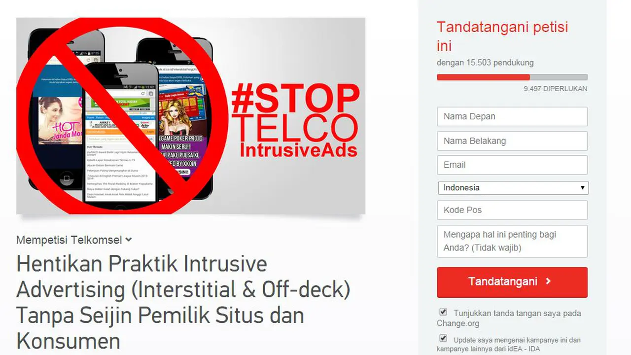 Tips Cara Menghindari `Iklan Tak Diundang` pada Browser