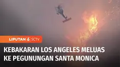 Kebakaran lahan dan permukiman di Los Angeles, Amerika Serikat, terus meluas hingga di Pegunungan Santa Monica. Di tempat lain, korban kebakaran di LA, mulai mendatangi rumah mereka dan mencari barang berharga yang bisa diselamatkan.