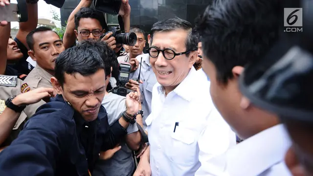 Menkumham Yasonna Laoly Diperiksa KPK