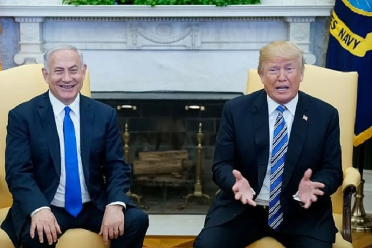 Donald Trump dan Benjamin Netanyahu