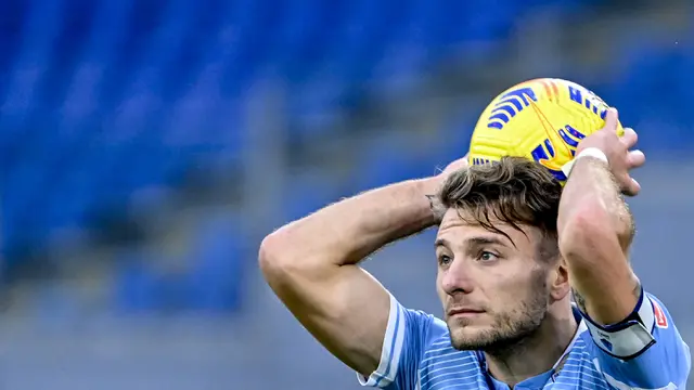 FOTO: 5 Pemain Asli Italia dalam Skuat Lazio Musim 2020/2021 - Ciro Immobile