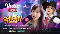 Program SHIOK Challenge akan menyapa lagi pada Selasa, 12 Mei 2020, mulai pukul 15.00 WIB sampai pukul 17.00 WIB.