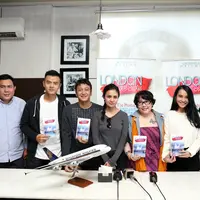 Foto preskon film London Story (Andy Masela/bintang.com)