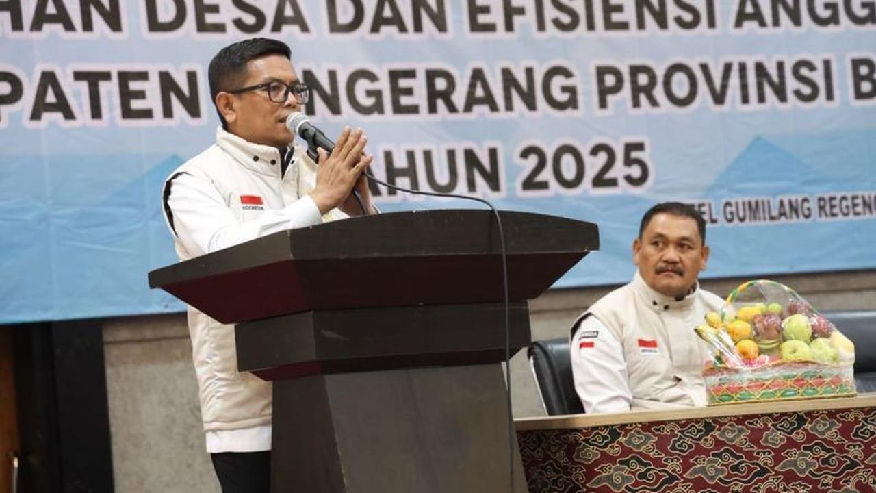 Gubernur Banten Andra Soni Tegaskan Akuntabilitas Anggaran Desa Kunci Cegah Penyimpangan dan Percepat Pembangunan