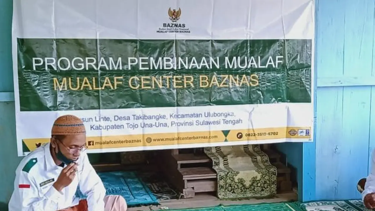 BAZNAS Ajak Mualaf Dusun Lite Untuk Peduli Sesama