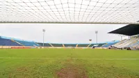 Stadion Kanjuruhan selalu ramai saat Arema Cronus bermain (Rana Adwa/Liputan6.com)