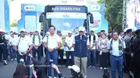 AHY Lepas Mudik Gratis BUMN, 116 Ribu Pemudik Pulang Kampung
