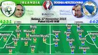 Irlandia vs Bosnia-Herzegovina (Bola.com/Samsul Hadi)