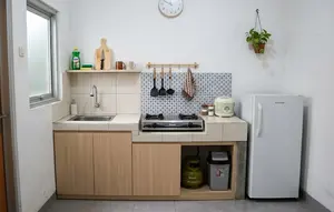 9 Desain Dapur Minimalis 2x1 untuk Rumah Subsidi, Hemat Tempat dan Fungsional