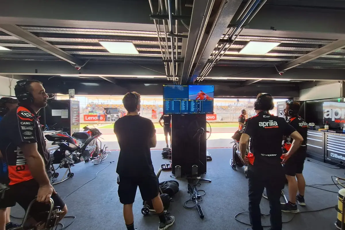 Merasakan Kesibukan di Paddock Aprilia Racing Team MotoGP Mandalika 2023 (Arief A/Liputan6.com)