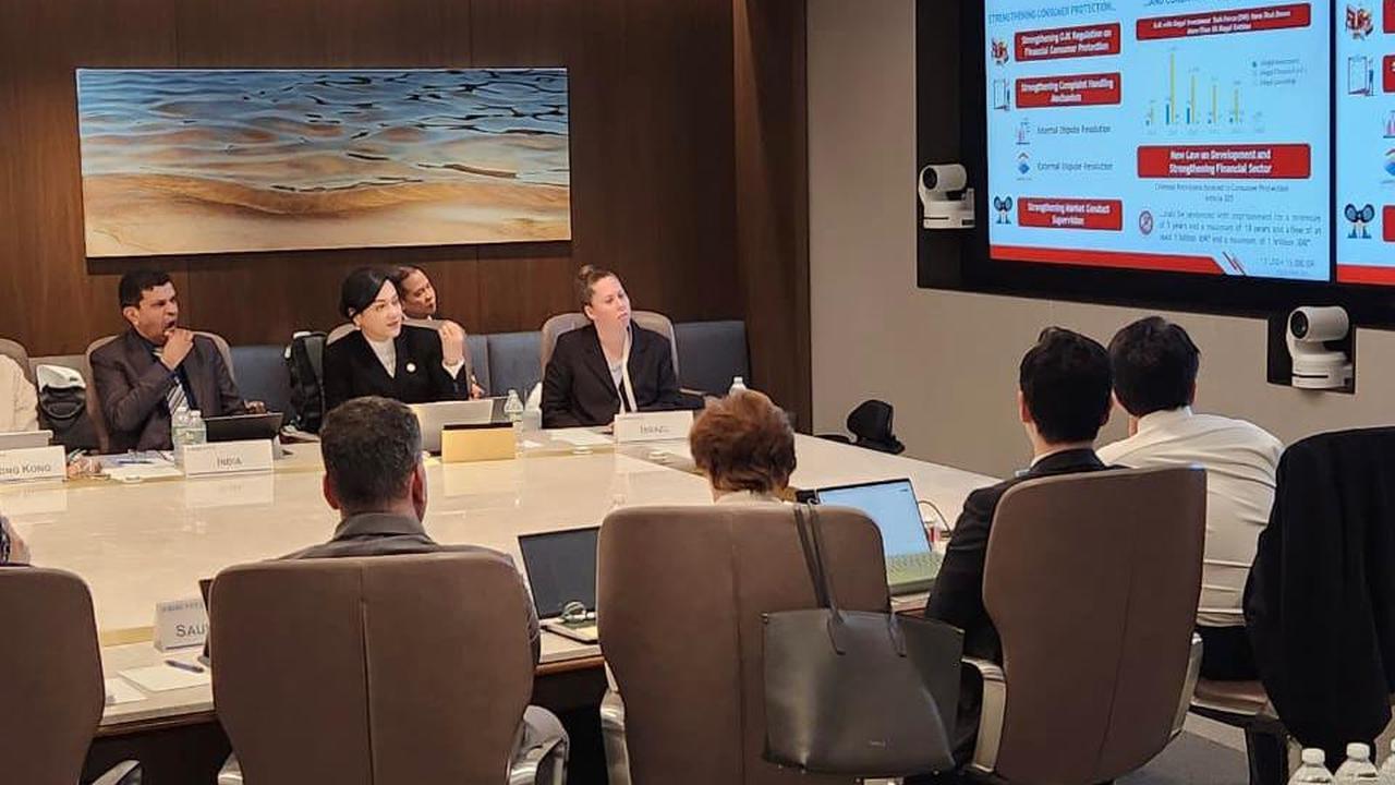 OJK hadiri IOSCO Committee 8 Meeting di New York, Amerika Serikat. (Foto: OJK)