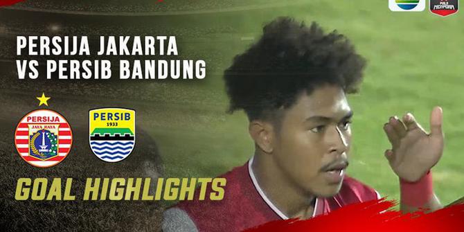 VIDEO: 2 Gol Cepat Persija Jakarta ke Gawang Persib Bandung di Leg 1 Final Piala Menpora 2021