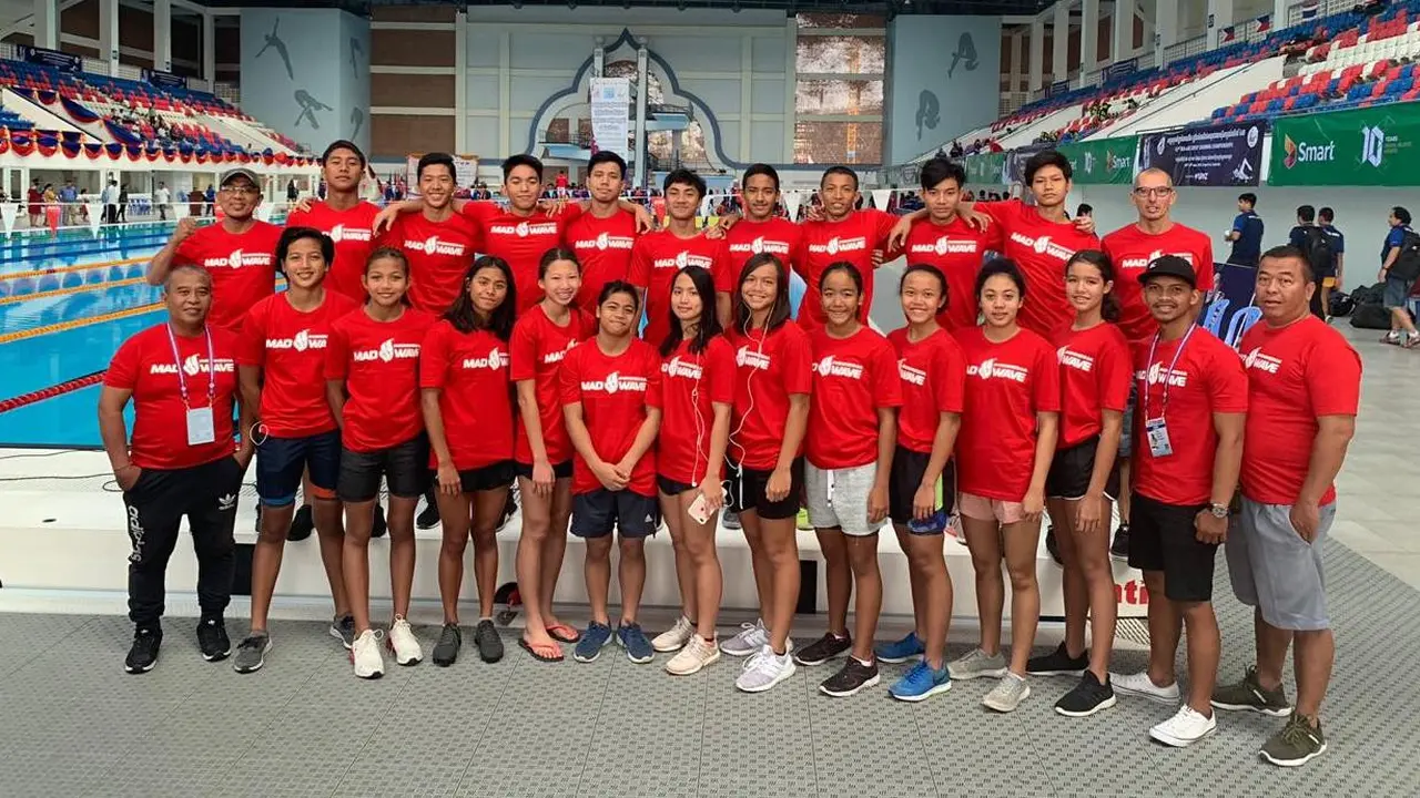 Tim renang junior Indonesia, SEA Age Group Swimming Championship 2019, PRSI