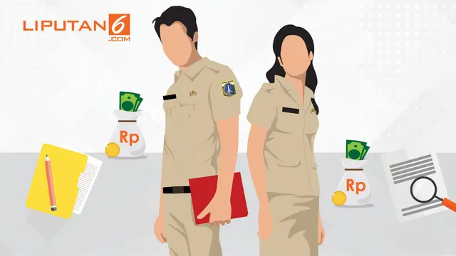Banner Infografis Gaji PNS