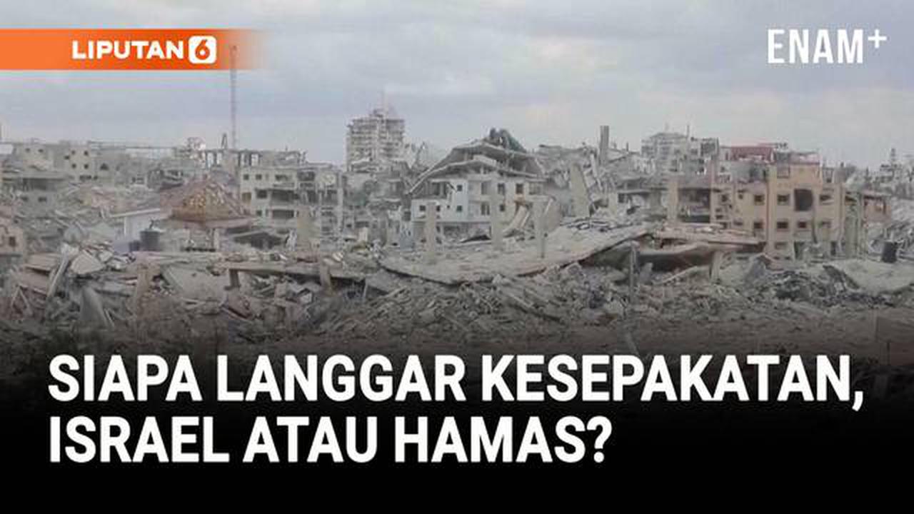 Israel-Hamas Saling Tuding Langgar Kesepakatan Gencatan Senjata