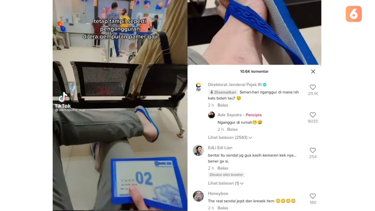 Tangkapan layar video viral yang diunggah Ade Saputra (Liputan6.com/Fauzan)