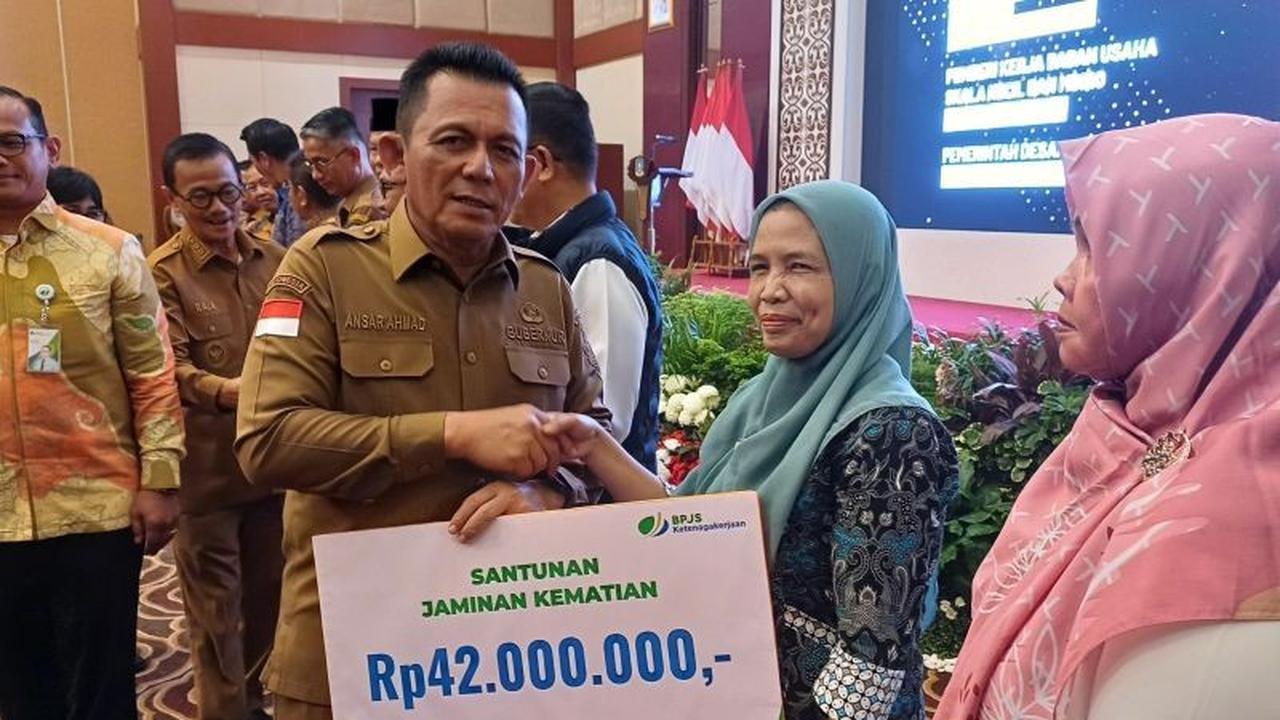 Tahukah Anda? BPJS Ketenagakerjaan Salurkan Santunan Rp42 Juta untuk Ahli Waris Petani dan Nelayan di Kepri