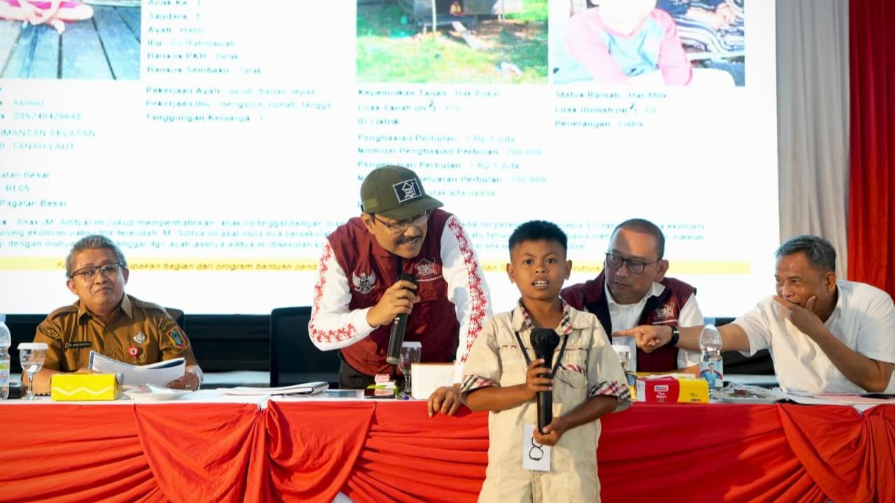 Menteri Sosial Saifullah Yusuf (Gus Ipul) di Sekolah Rakyat Banjarbaru, Kalimantan Selatan