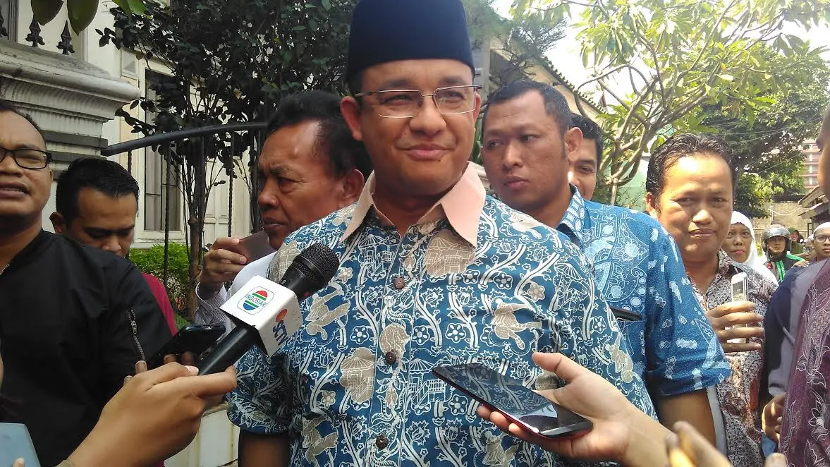 Gubernur terpilih DKI Jakarta Anies Baswedan. (Liputan6.com/Rezki Apriliya Iskandar)