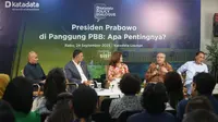 Waketum Kadin: Pidato Prabowo di Sidang Umum PBB Berpotensi Meningkatkan Ekonomi Domestik