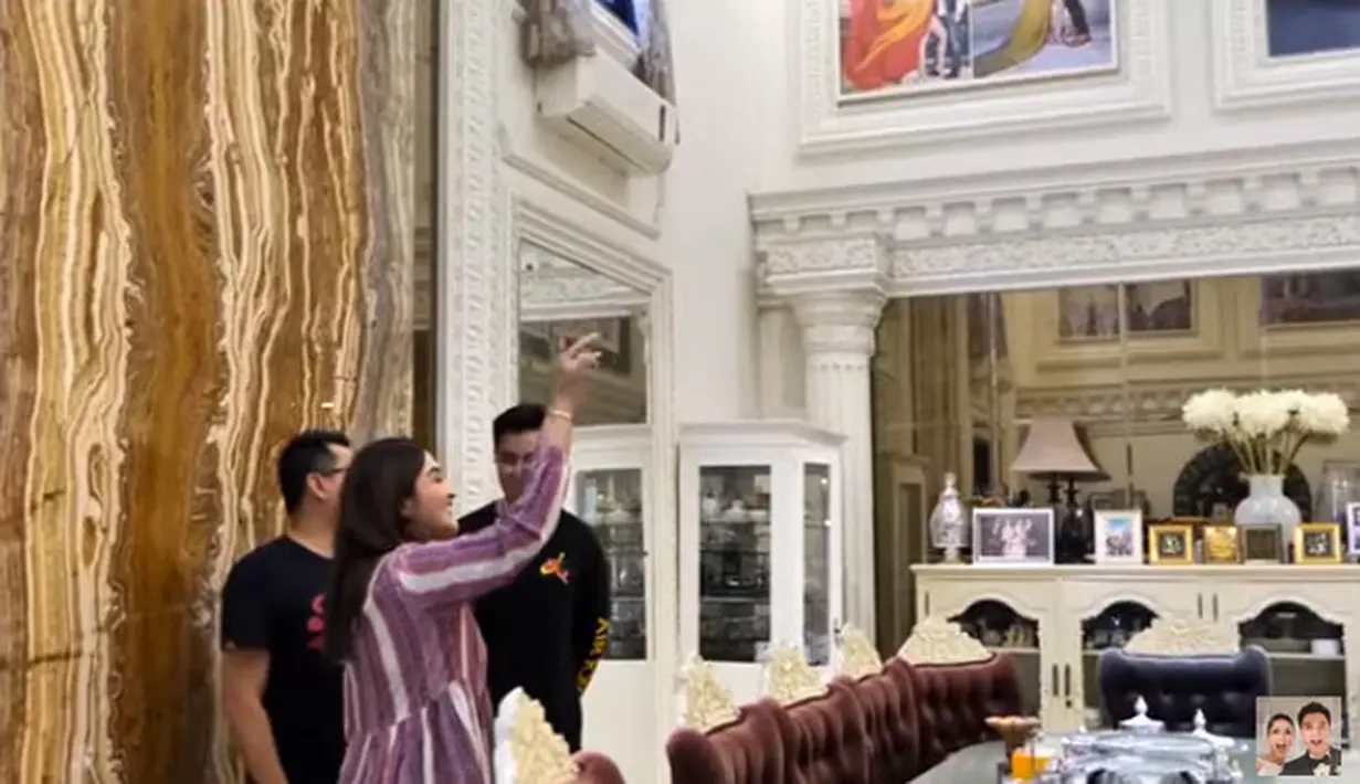 Baim Wong di Rumah Ashanty-Anang (Youtube/Baim Paula)