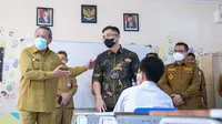 Wagub Banten hingga Wali Kota Tangsel Kunjungi Sekolah Tinjau Penerapan PTM 100 Persen