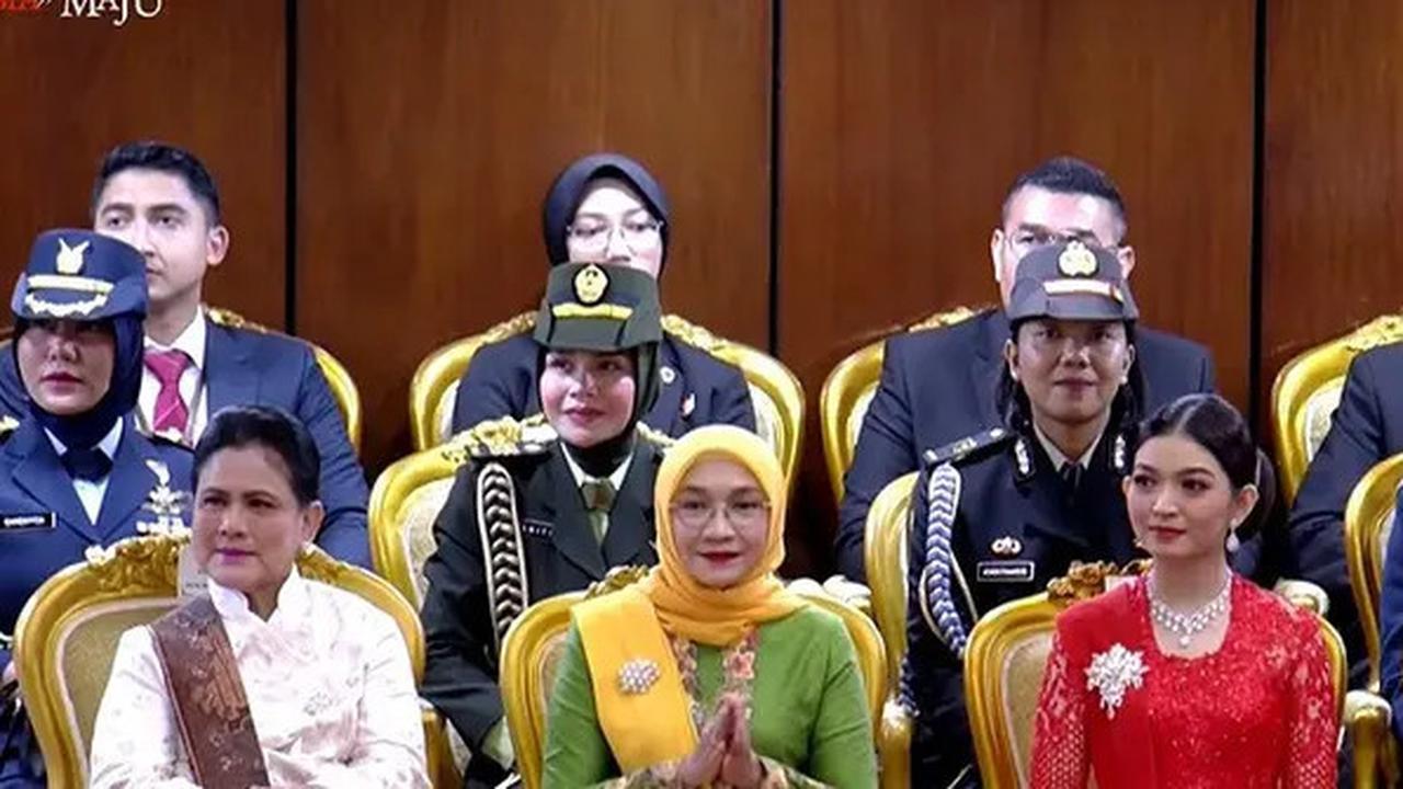 Penampilan Keluarga Jokowi di Pelantikan Prabowo-Gibran, Iriana Bawa Tas Chanel, Kahiyang Ayu & Selvi Pakai Kebaya Merah dengan Berlian