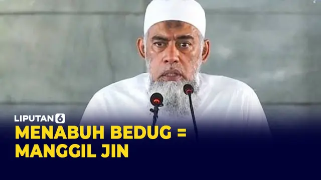 Ustadz Yazid Sebut Bedug Haram