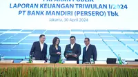 Bank Mandiri Catat Realisasi Kredit Kuartal I 2024 Tembus Rp1.435 Triliun: Agresif tetapi Prudent