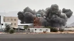 Konflik Houthi-Arab Saudi Memanas setelah Serangan ke Bandara Sanaa