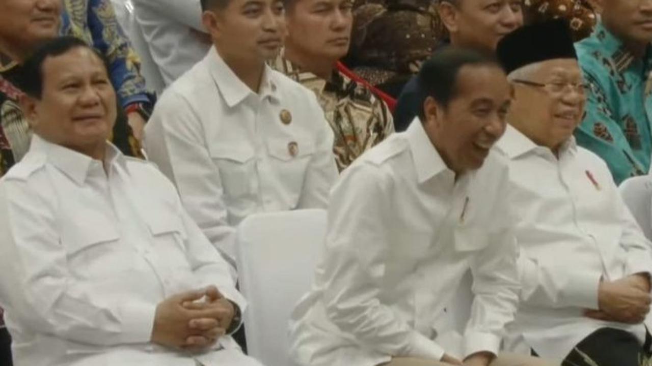 Perdana Hadiri Rapimnas Gerindra, Jokowi: Saya Senang, Gembira Banget