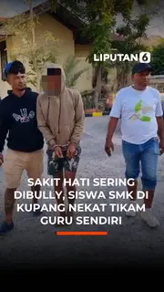 Sakit Hati Sering DiBully, Siswa SMK di Kupang Nekat Tikam Guru Sendiri