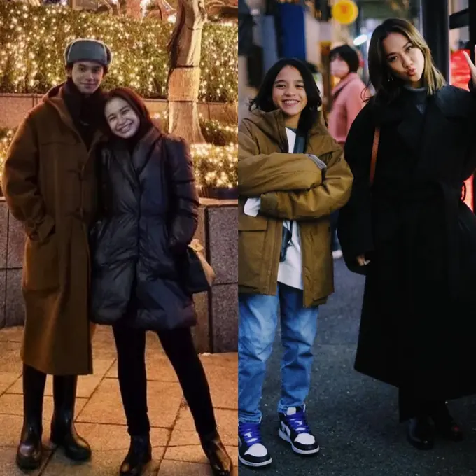 Adu Gaya Kompak Rossa dan Bunga Citra Lestari Liburan Bareng Putra Gantengnya