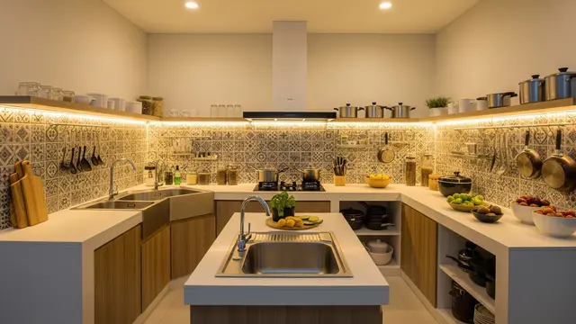 Konsep The Twin Sink (Dapur dengan Dua Bak Cuci)