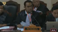 Kubu pasangan calon wali kota dan calon wakil wali kota Tangerang Selatan (Tangsel) nomor urut 02 Ruhamaben dan Shinta Wahyuni Chairuddin menjalani sidang gugatan sengketa Pilwalkot Tangsel 2024 di Mahkamah Konstitusi (MK). (Ist).