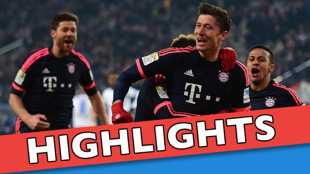 Hamburg vs Munchen 1-2, Lewandowski Kukuhkan Munchen di Puncak