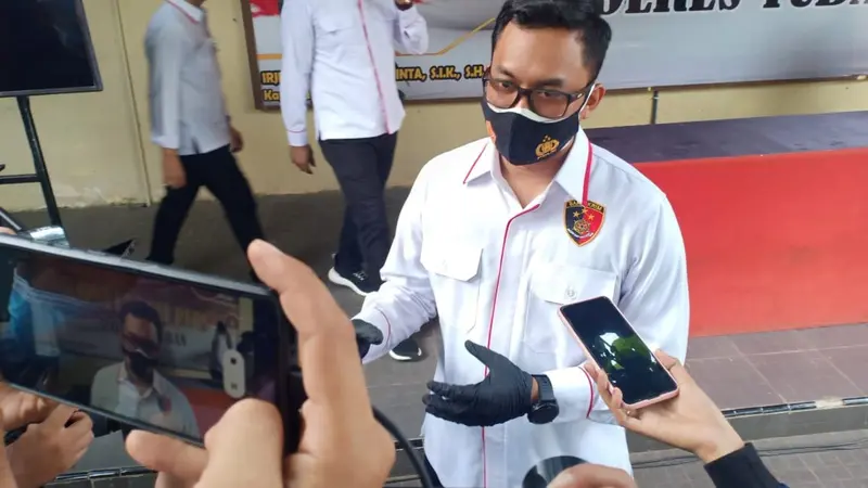 Kasat Reskrim Polres Tuban AKP M Adhi Makayasa. (Dian Kurniawan/Liputan6.com)