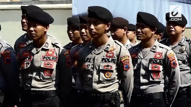 VIDEO: Operasi Pengamanan Pemilu, Polisi Dilarang Selfie