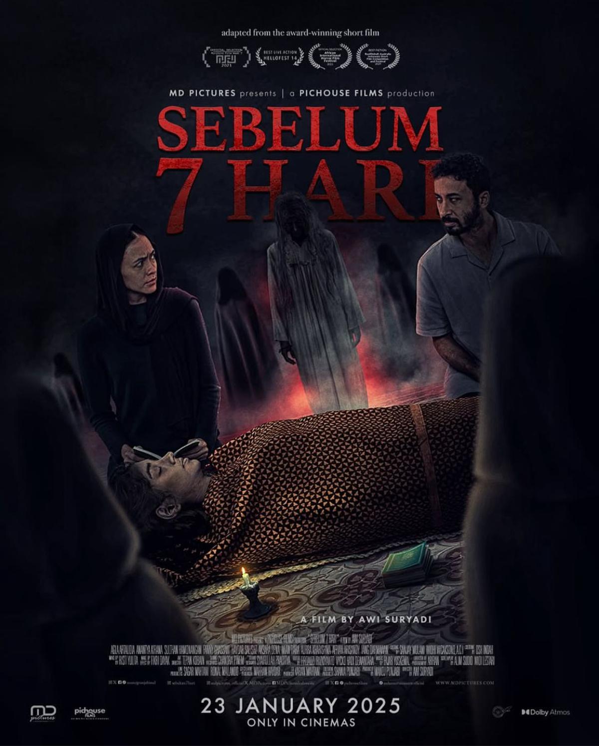 Deretan Film Horor yang Menggemparkan Bioskop Januari 2025, Diangkat dari Kisah Nyata