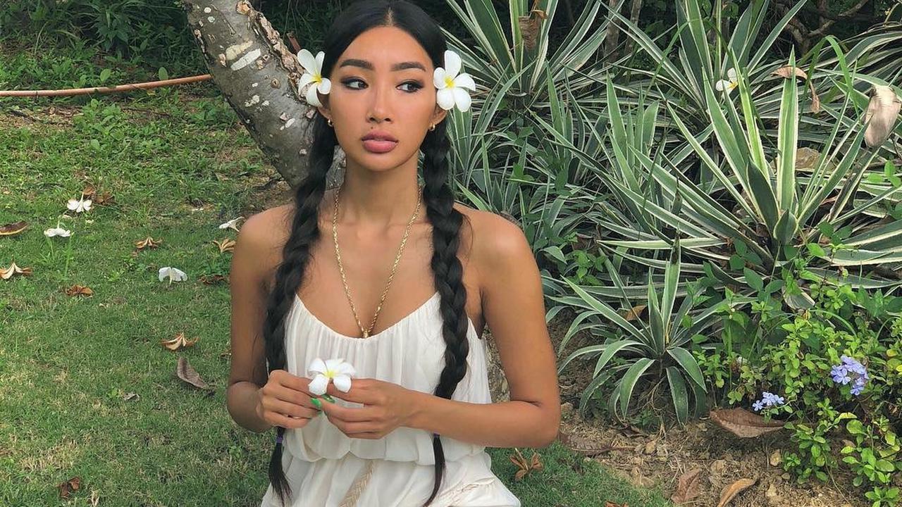 Potret Moon Gabi, Model Eksotis yang 'Tabrak' Standar Kecantikan Korea