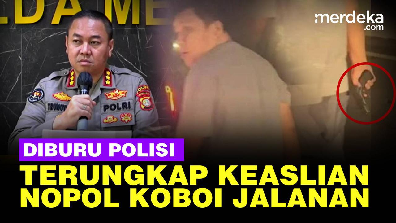 VIDEO: Polisi Ungkap Keaslian Pelat Nopol Mobil Dipakai Koboi Jalanan di Tol