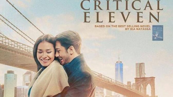 Reza Rahadian dan Adinia Wirasti kembali tampil mesra lewat film Critical Eleven. (Instagram @ikanatassa)