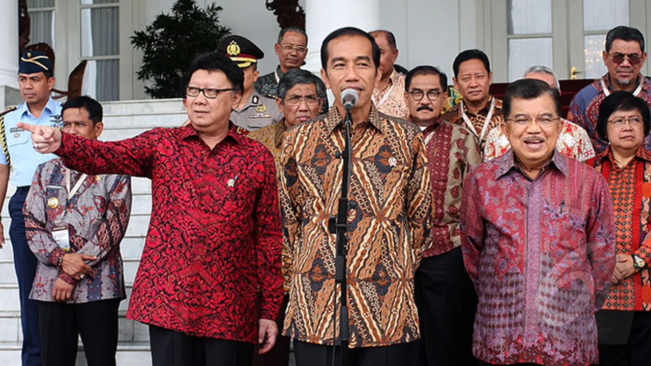 Di Istana Bogor, Presiden Jokowi Beri Pernyataan Seputar Budi Gunawan 