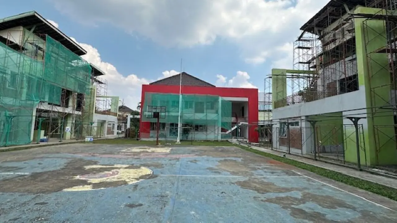 Sekolah Rakyat di Sentra Handayani Jakarta, sentra rehabilitasi yang berada di Jalan PPA No.1, Cipayung, Bambu Apus, Jakarta Timur. (Liputan6.com/Nanda Perdana Putra)