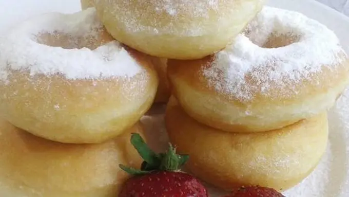 Donat maizena./Copyright cookpad.com/Dapur Mommy nya Ozaan