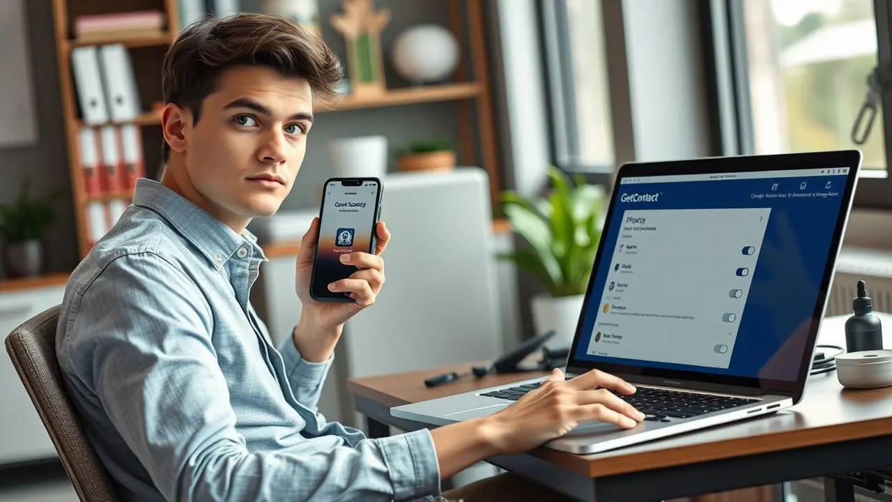 cara hapus akun getcontact